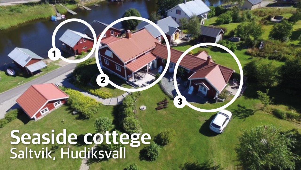 Seaside Cottage House Nr 1, Saltvik 후딕스발 외부 사진